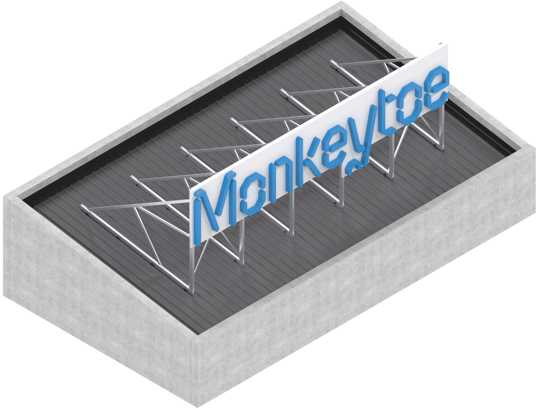 Monkeytoe General Mounting Options Signage Mount