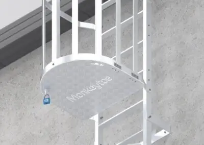 Monkeytoe NZ Lockable Ladder Cage Cover Monkeytoe NZ Lockable Ladder Cage Cover