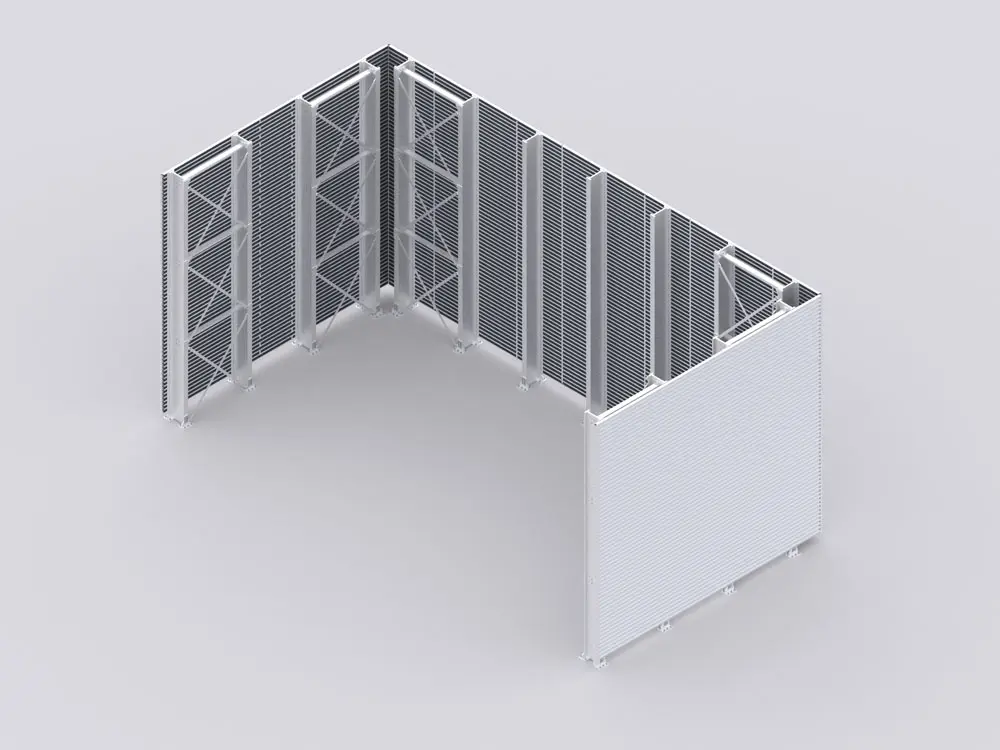 Xtreme_v06b_LouverLook CM01 Condenser Mount - Up To 120kg