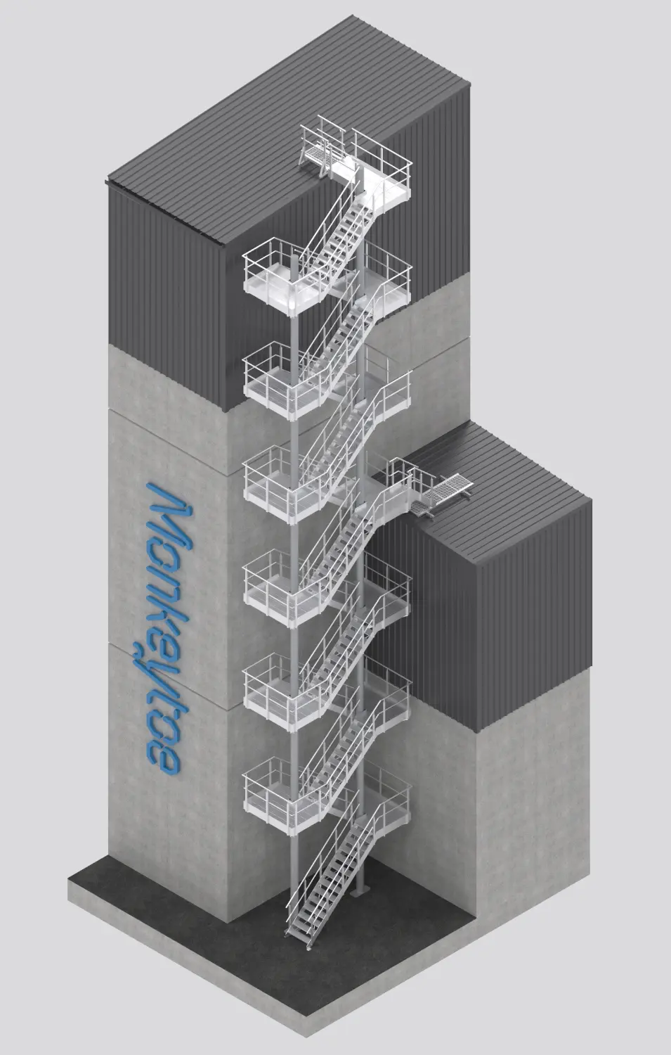 XTower_Stairs resized(1) product Monkeytoe Xbeam