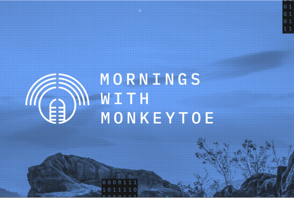 Mornings with Monkeytoe
